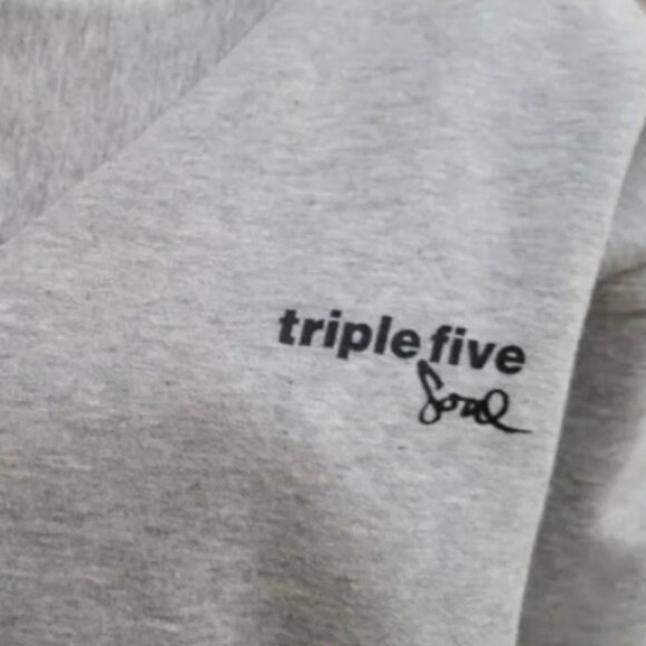 Triple Five Soul Short-Sleeved Sweatshirt Dress - Picture 5 of 10